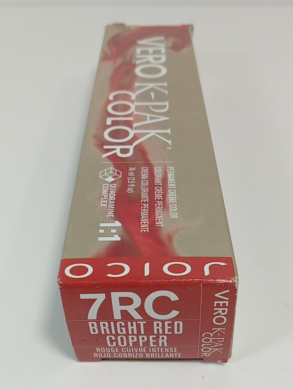 Bright Red Copper Joico Vero KPak Permanent Hair Color Creme 7RC
